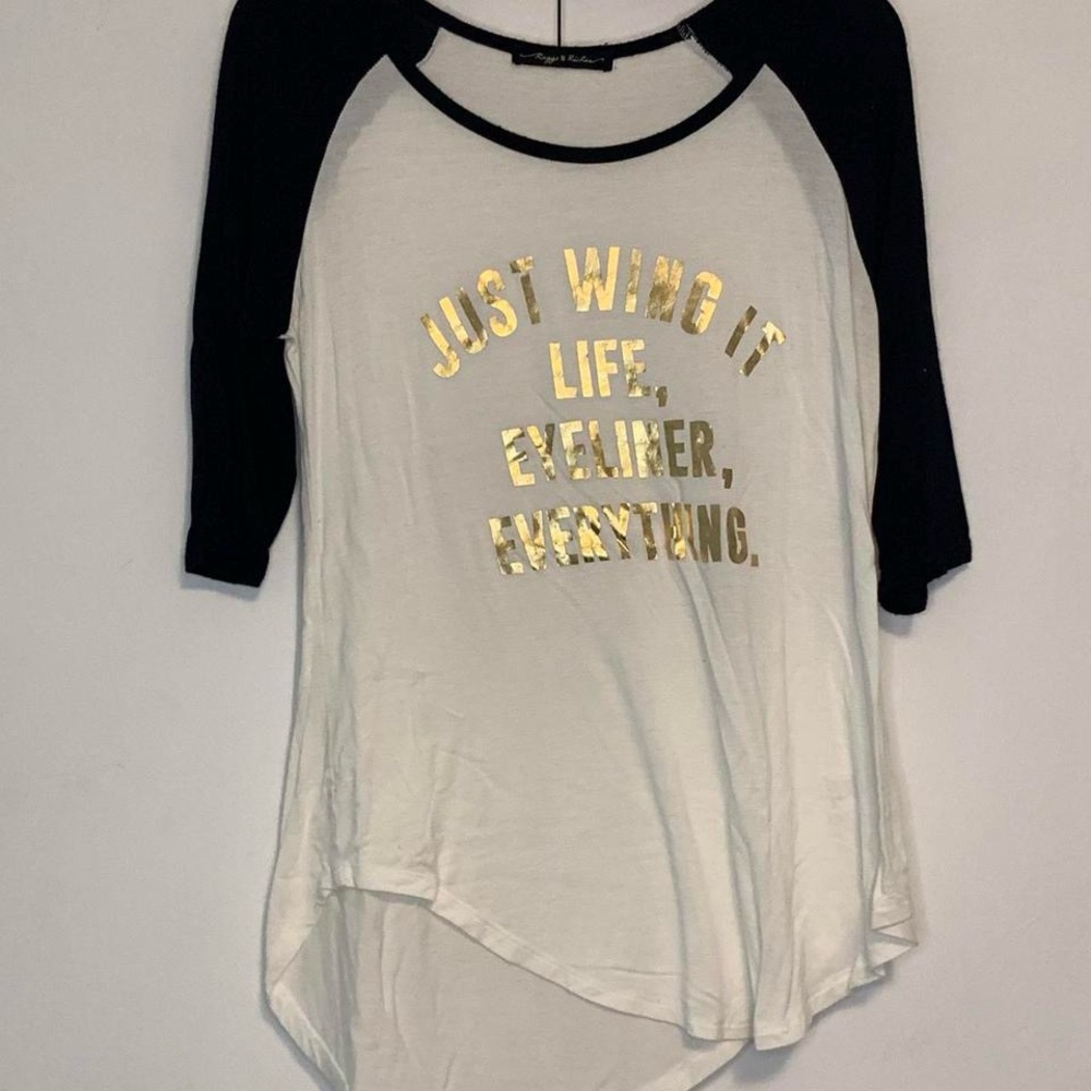 Women’s L - Raggs ll Rickes - Long Sleeve Tee